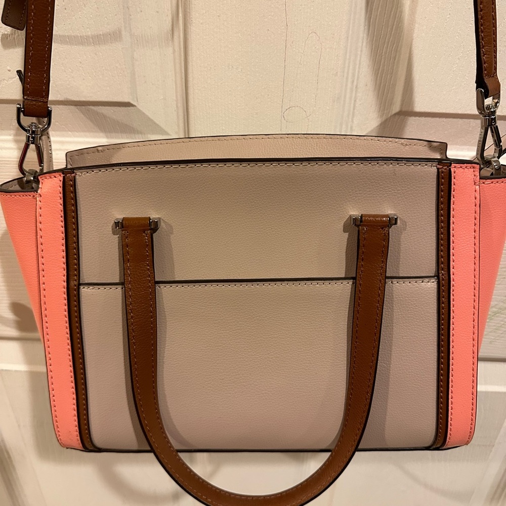 Kate Spade Beige and Pink Satchel - Picture 4 of 5